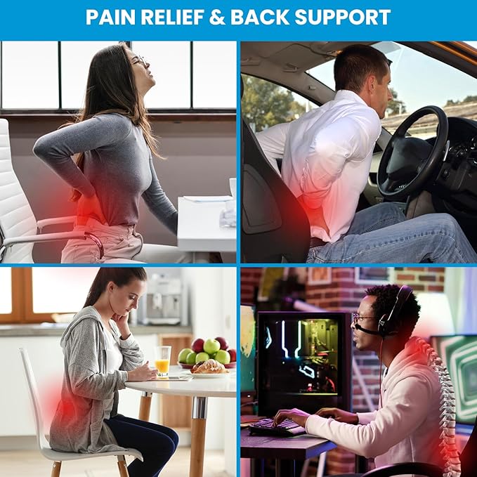 Back Cushion Back Pain Relief Improve Posture